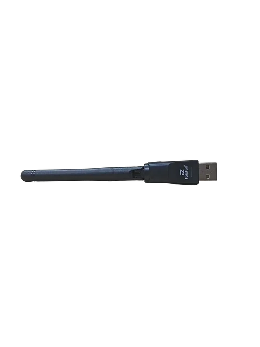 FaizFull Wi-Fi адаптер c антенной для компьютера и тв приставок, черный, фото 3