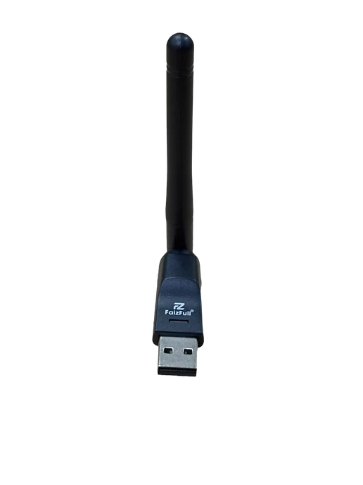 FaizFull Wi-Fi адаптер c антенной для компьютера и тв приставок, черный, фото 5