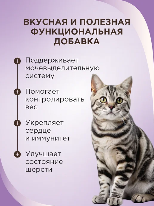 GOODR Полезное лакомство для кошек GOOD CAT для стерилизованных ко…, вариант, фото 2
