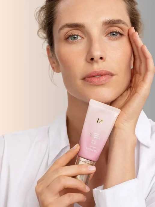 MISSHA Тональный ВВ крем для лица корейский с спф 23 тон, 45 мл, 45 мл, фото 5