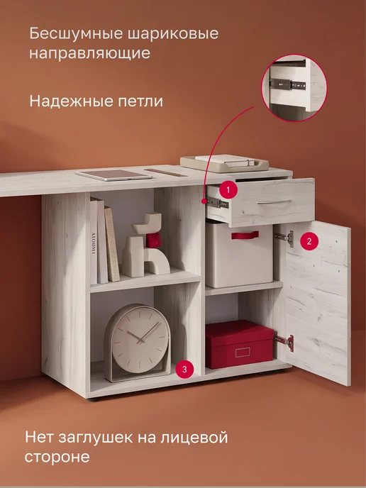 Ricoo Стол руководителя письменный, вариант, фото 5
