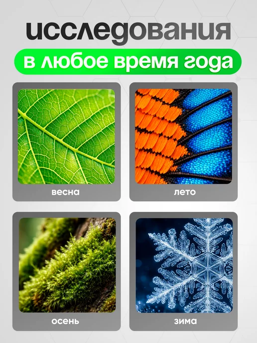 WALINUR Микроскоп бинокль детский карманный цифровой 2 в 1, вариант, фото 2