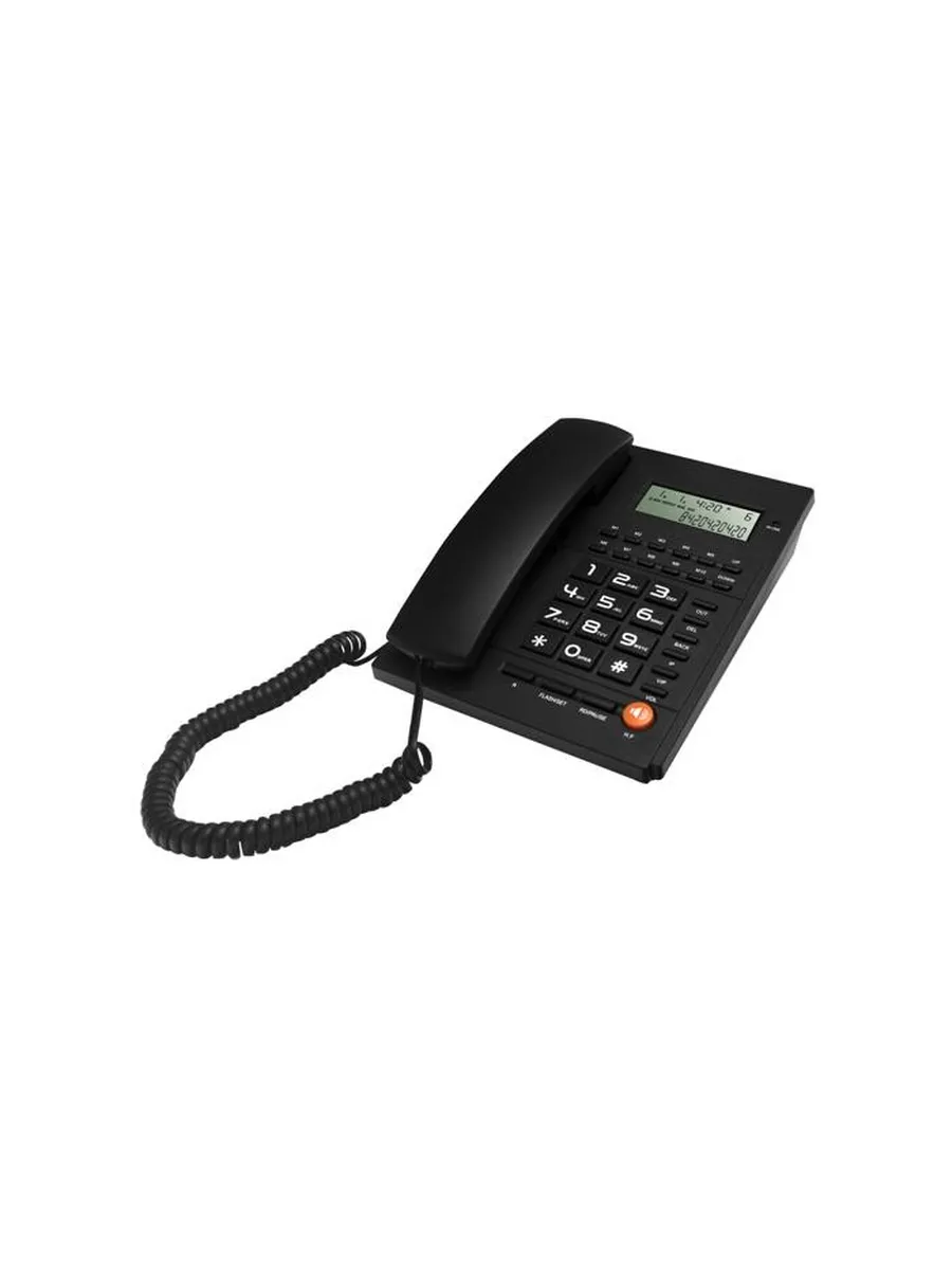 Телефон стационарный проводной RT-420 BL
