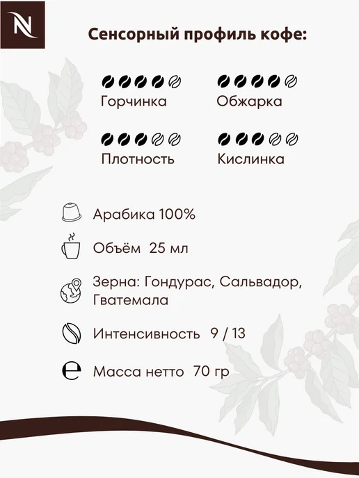 Nespresso Кофе в капсулах Неспрессо Vertuo RISTRETTO CLASSICO, вариант, фото 2