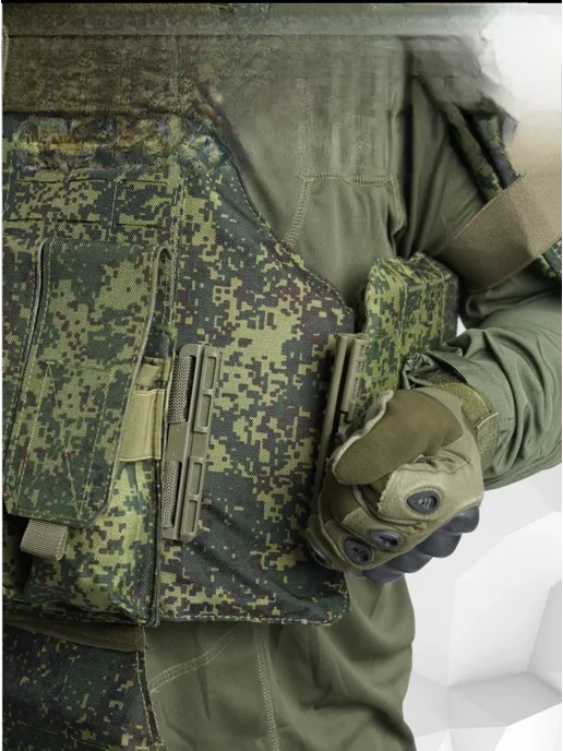 ТОЧКА ПРИЦЕЛА Тактический бронежилет Universal Armor, зеленый, фото 3