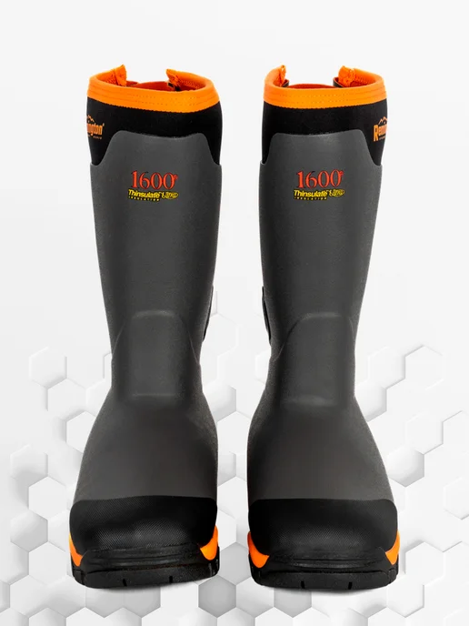 REMINGTON synergy world Сапоги Wintering tall boots 1600 g thinsulate Grey, 1,6 кг, фото 7