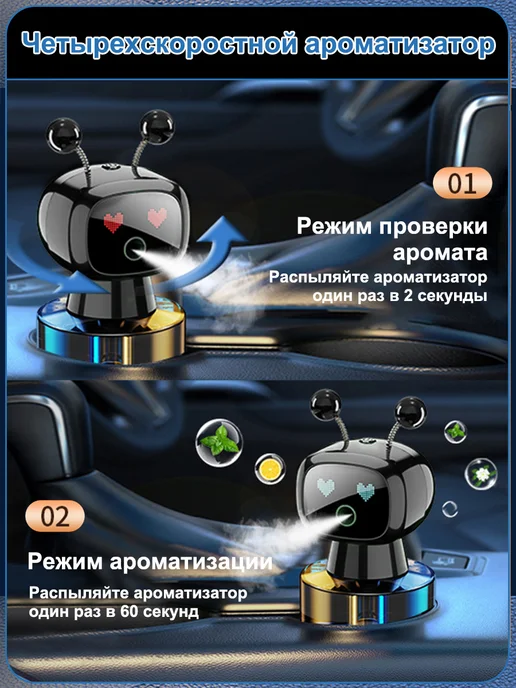 Автоматический ароматизатор в машину,Подарок рождения, вариант, фото 4
