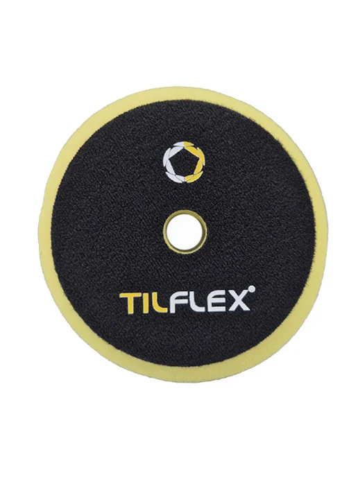 TILFLEX Круг полировальный волнистый желтый средней жесткости 150мм, желтый, фото 3
