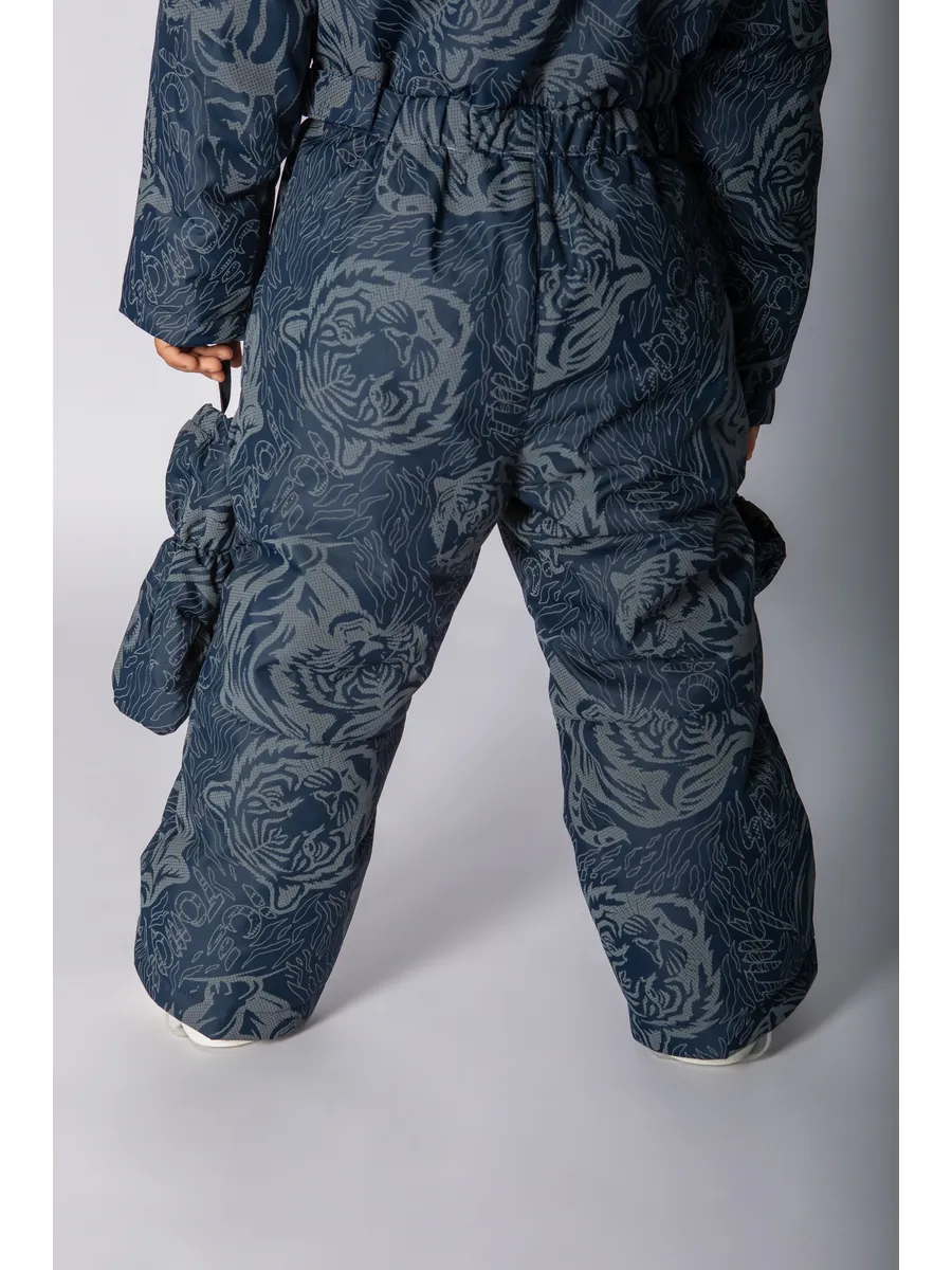 Зимний комбинезон мембрана с натуральной опушкой