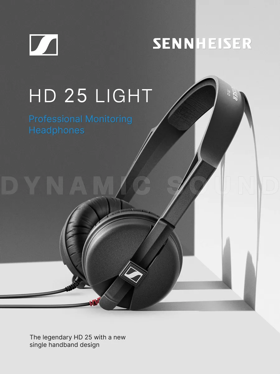 HD 25 Light наушники Sennheiser 491713731 купить за 12 092 ₽ в интернет‑магазине Wildberries