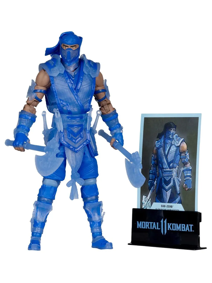 Фигурка Мортал Комбат Mortal Kombat Саб Зиро Sub-Zero 18см