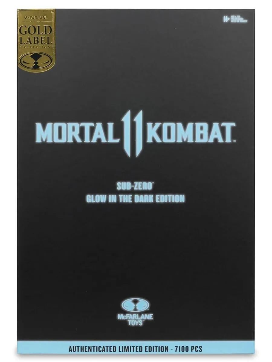 Фигурка Мортал Комбат Mortal Kombat Саб Зиро Sub-Zero 18см