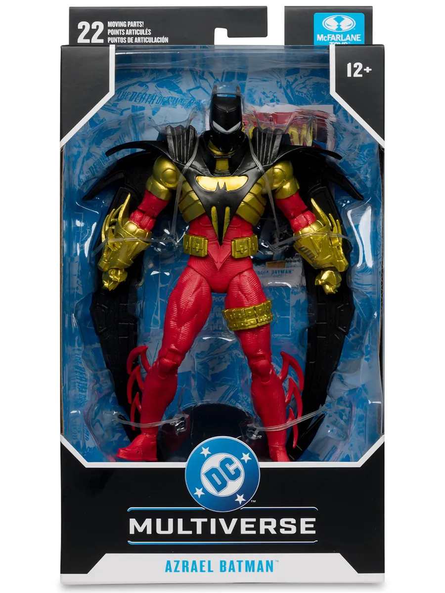 Фигурка Dc Multiverse Азраил Бэтмен (Knightquest) 18см