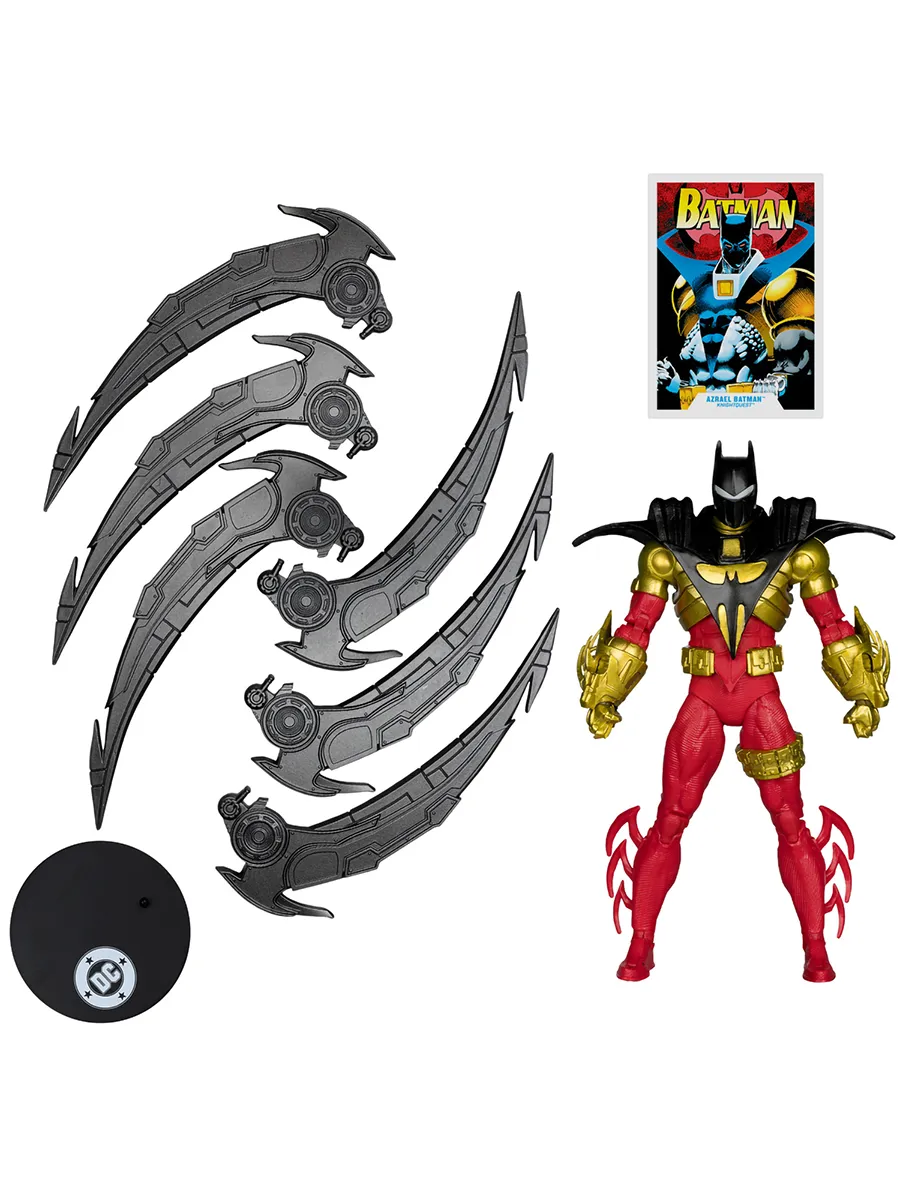 Фигурка Dc Multiverse Азраил Бэтмен (Knightquest) 18см