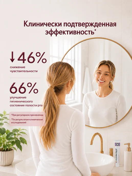 MODUM Зубная паста для чувствительных зубов WUNDERDENT, 100 г, 100 г, фото 4