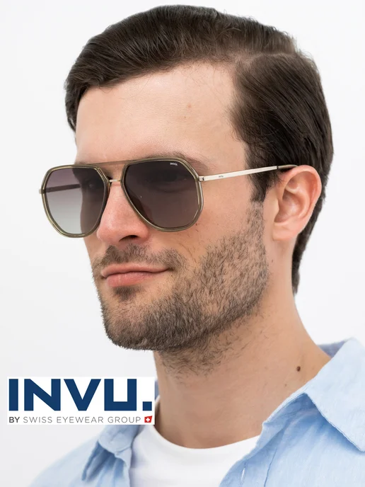 INVU Солнцезащитные очки, желтый