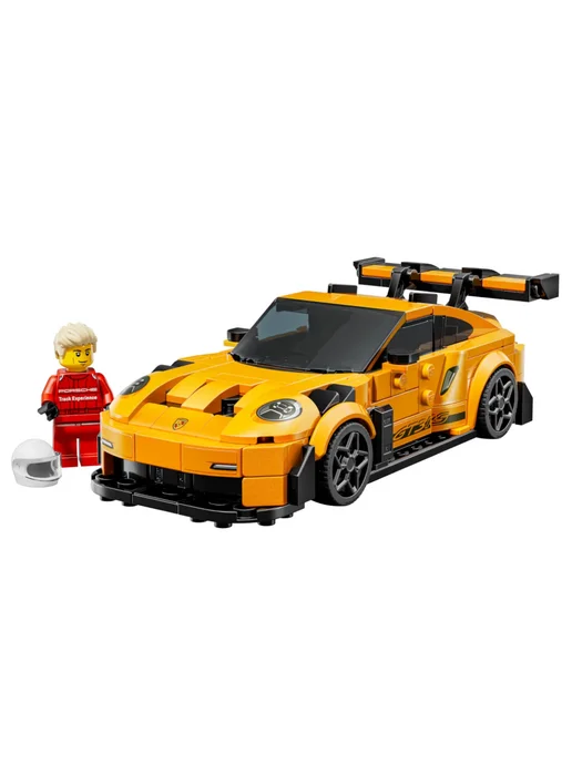 LEGO Speed Champions 77239 Спорткар Porsche 911 GT3 RS, черный, фото 4