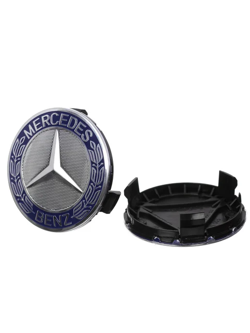 MERCEDES-BENZ Колпачок ступицы Mercedes BENZ 74 70 синий BC-001с 4 шт, 4 шт, фото 2