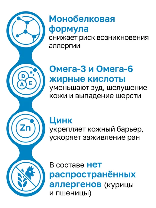 Сухой корм Organix Hypoallergenic Кошек для собак, гипоаллергенный, 0,6 кг, фото 3