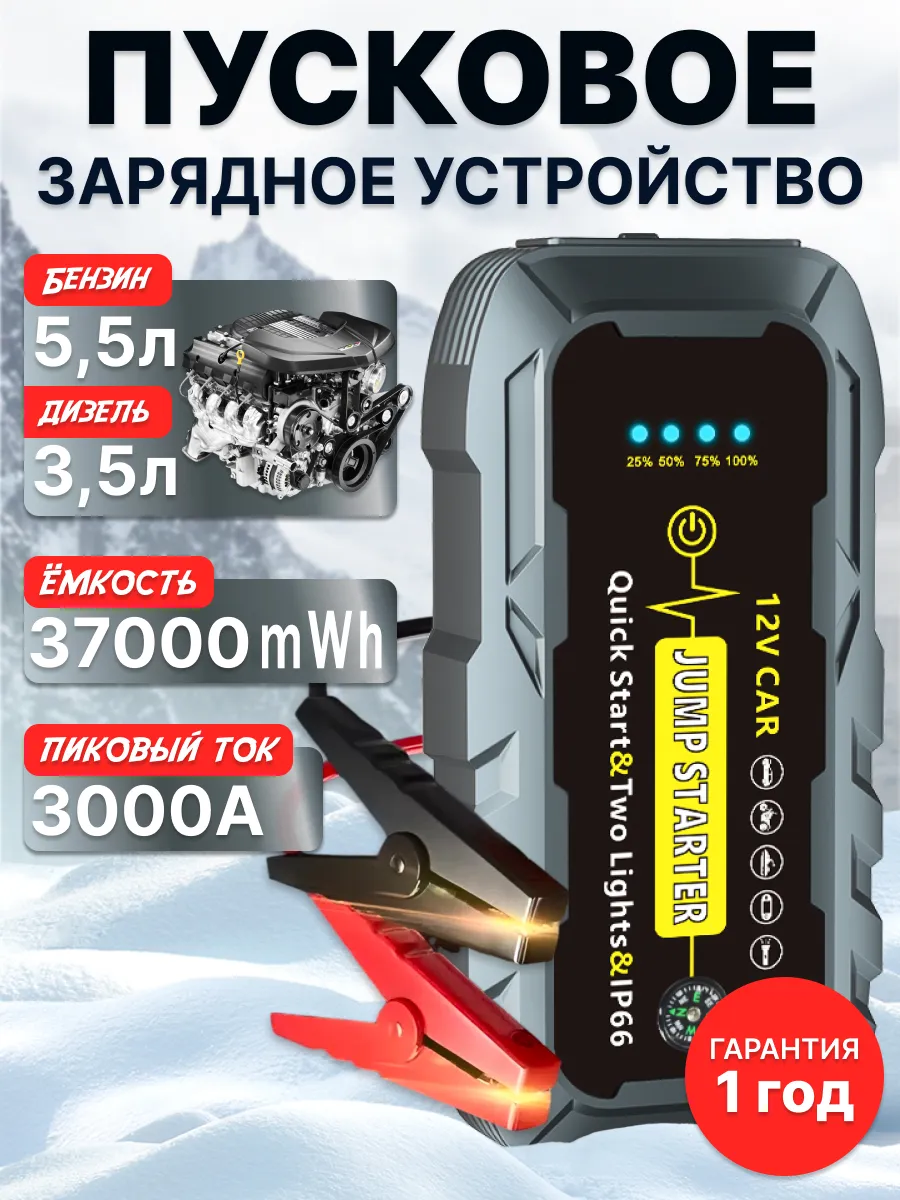 Пусковое устройство для автомобиля