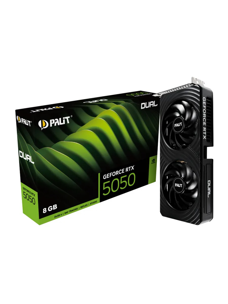Видеокарта RTX 5050 8 ГБ RTL (NE65050019P1-GB2070D) Palit 492782165 купить в интернет‑магазине Wildberries