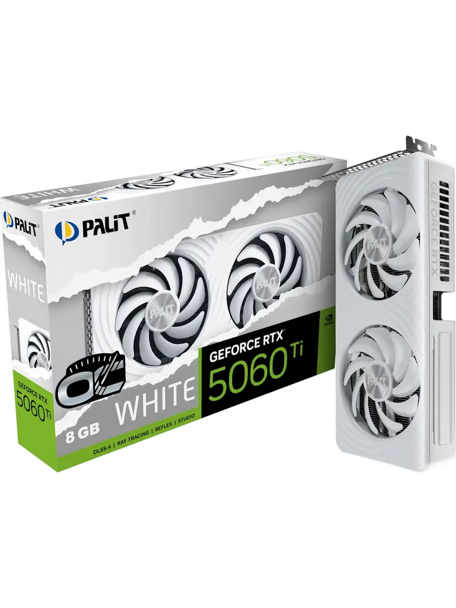 Palit Видеокарта RTX 5060 Ti 8 ГБ RTL (NE7506TU19P1-GB2062M)