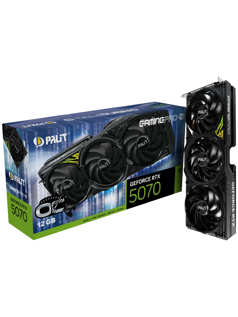 Palit Видеокарта RTX 5070 12 ГБ RTL (NE75070T19K9-GB2050U)