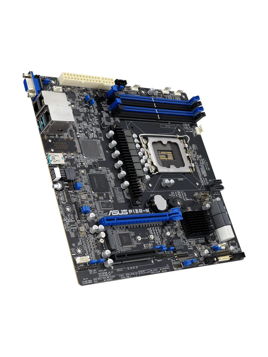 Asus Материнская плата P13R-M LGA1700 Intel C262 mATX RTL