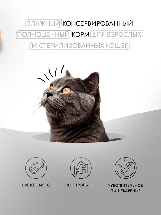 Best dinner Корм влажный для кошек Индейка тунец 6х75, белый, фото 2