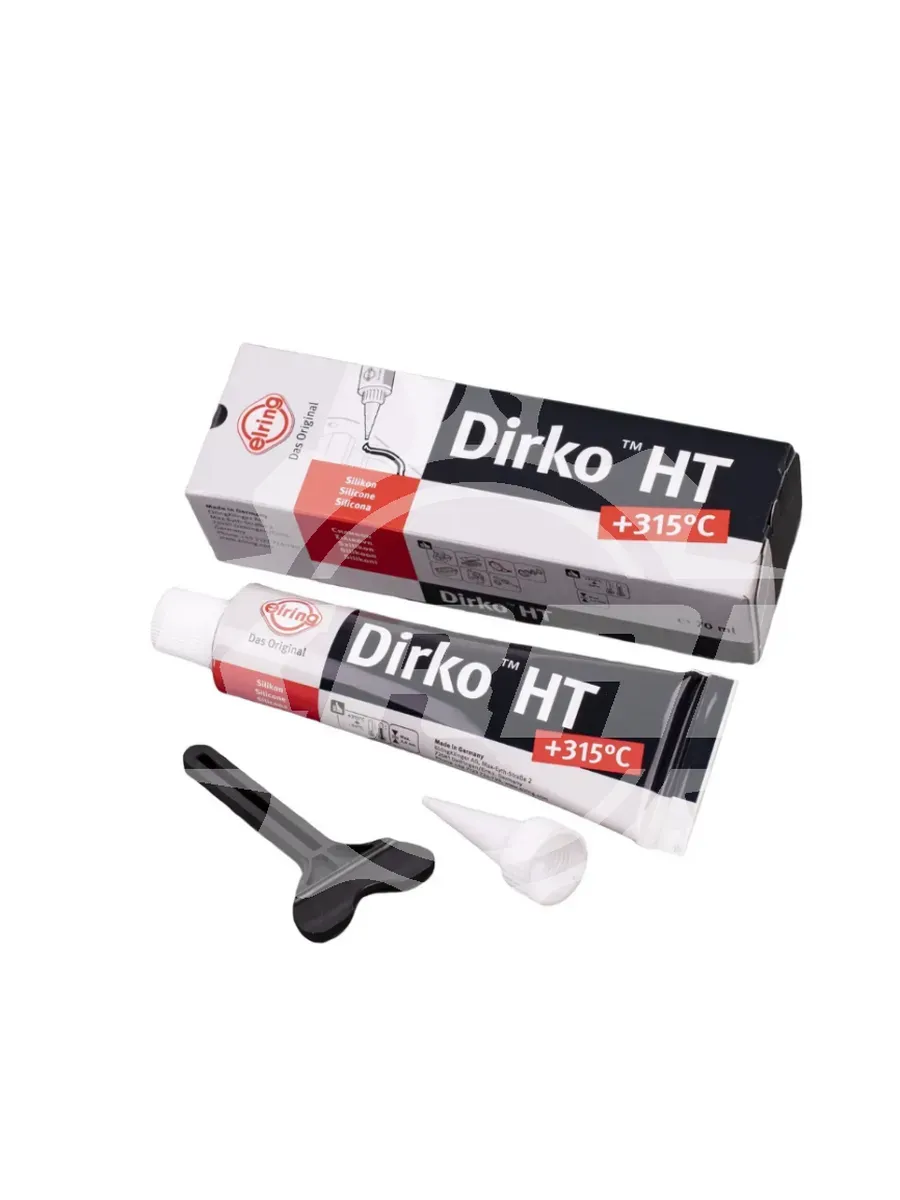 Герметик силиконовый черный Elring Dirko HT (70 мл)