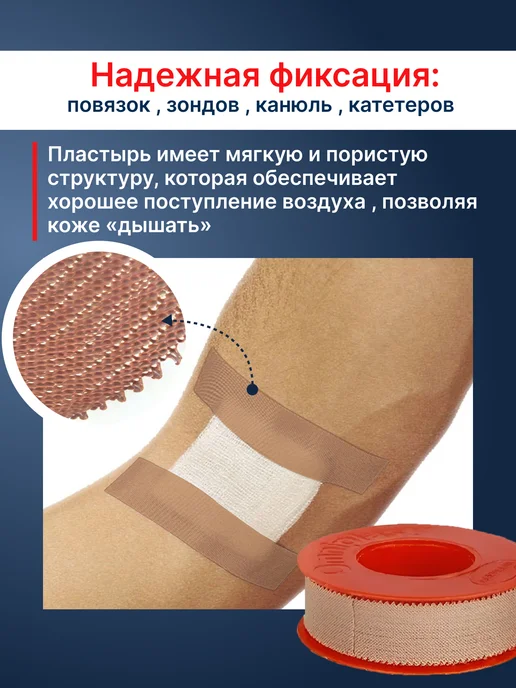 Paul Hartmann Пластырь Омнипласт, 1.25 см*5 м, 5 м, фото 2