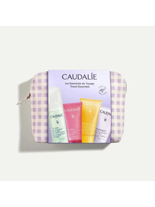CAUDALIE Подарочный набор для ухода в косметичке, фиолетовый, фото 2