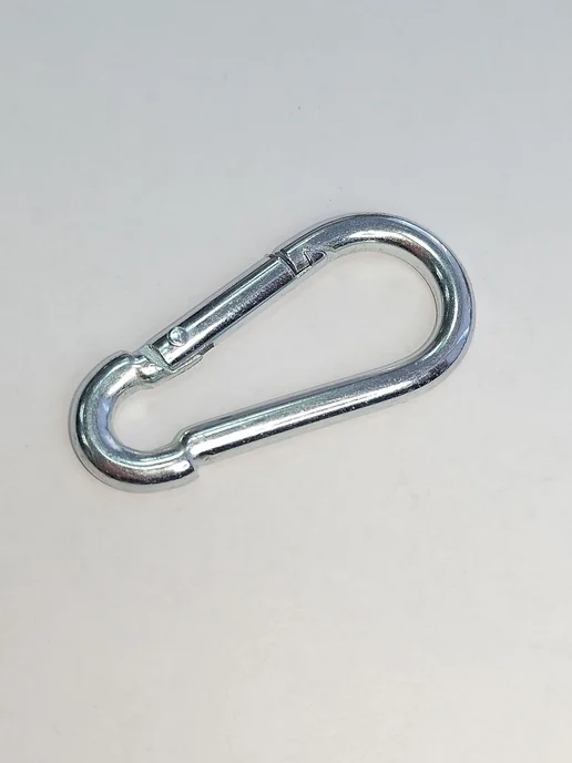 Konung Tools Карабин стальной оцинкованный 4 мм DIN5299C (1 шт.), 4 шт, фото 2
