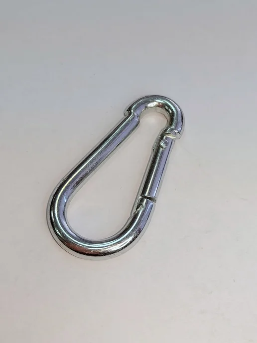 Konung Tools Карабин стальной оцинкованный 4 мм DIN5299C (1 шт.), 4 шт, фото 4