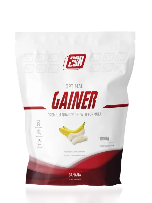 2SN Гейнер для набора веса Optimal Gainer 1000 грамм Банан, вариант