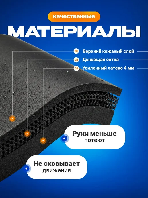 AdAstra Вратарские перчатки футбольные, оранжевый, фото 2