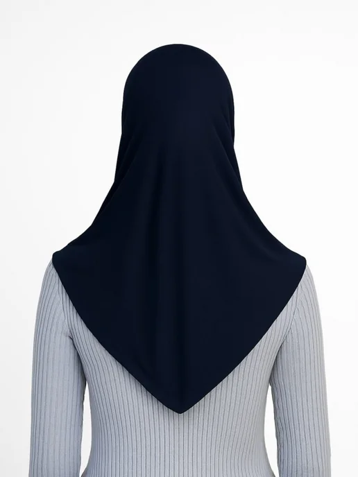 Muslim-Fashion Хиджаб готовый мусульманский, синий, фото 2