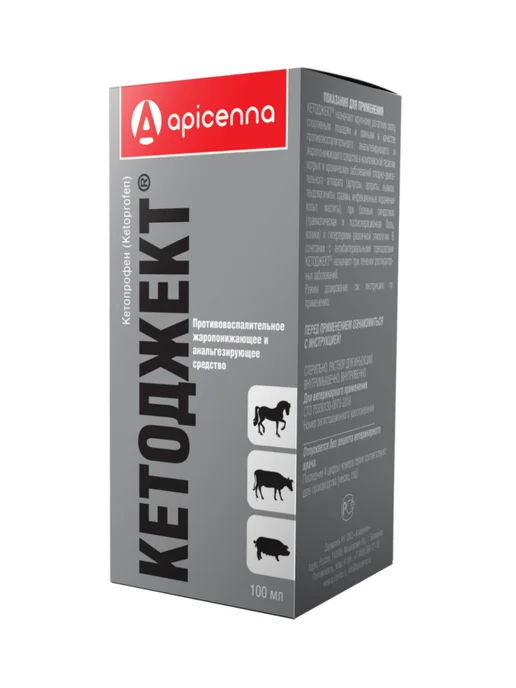 apicenna Кетоджект, раствор для инъекций, 100 мл, 100 мл, фото 3