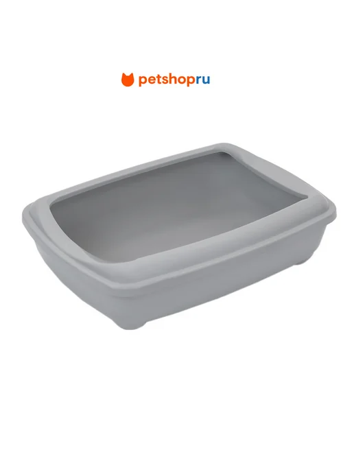 PetShop глубокий туалет для кошек,50×38×13 см, 50x38, фото 2