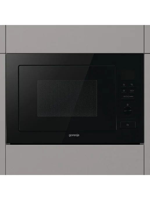 Gorenje Встраиваемая микроволновая печь BM251M2BG 60 см 25 л черная, черный, фото 2