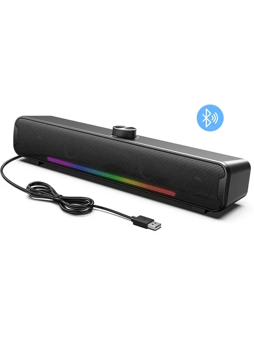 URZUS Саундбар для компьютера проводной с bluetooth SPECTRUM, вариант, фото 7