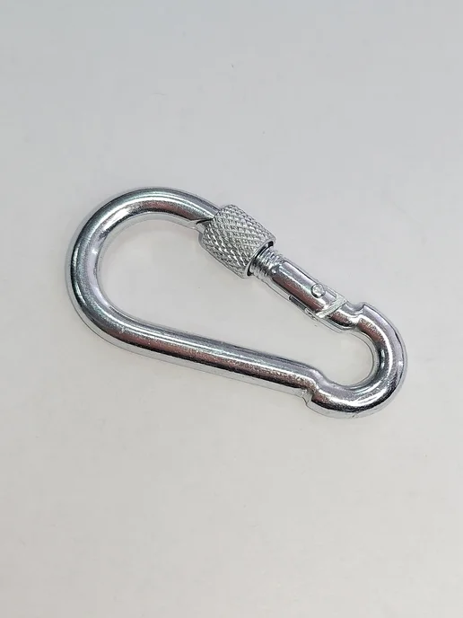 Konung Tools Карабин с фиксатором М6 оцинкованный (1 шт.), 1 шт, фото 2