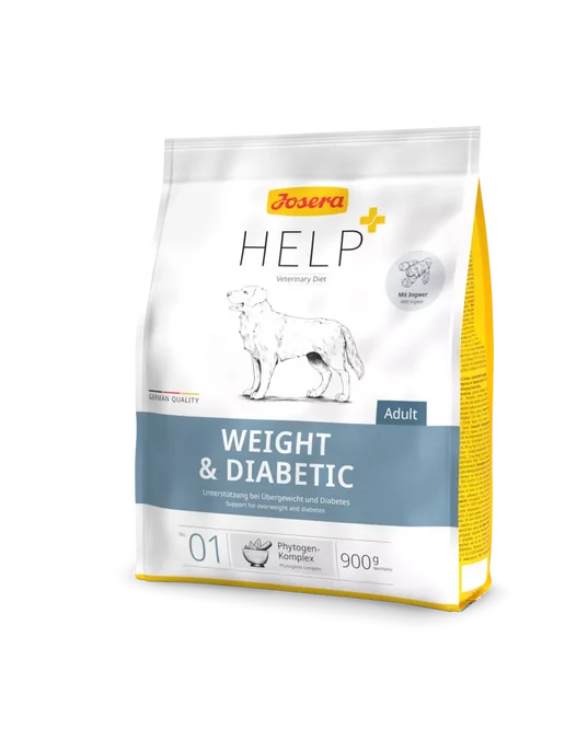 Сухой корм JOSERA Weight Diabetic для собак, 0,9 кг