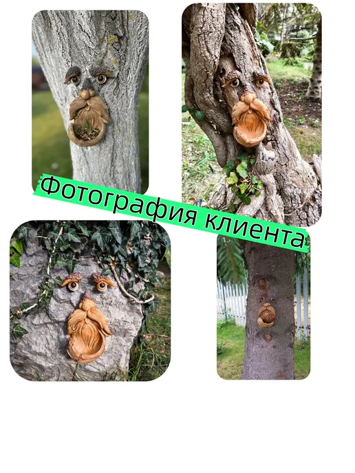 Садовая фигурка "Весёлая курица" из смолы (Тип C-1 шт), коричневый, фото 2