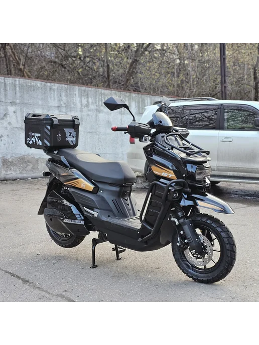 GT Электроскутер Tank 3000W (4300W в пике) 76V 60Ah с кофром, 3000 Вт, 4300 Вт, фото 3