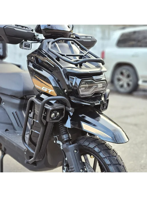 GT Электроскутер Tank 3000W (4300W в пике) 76V 60Ah с кофром, 3000 Вт, 4300 Вт, фото 5