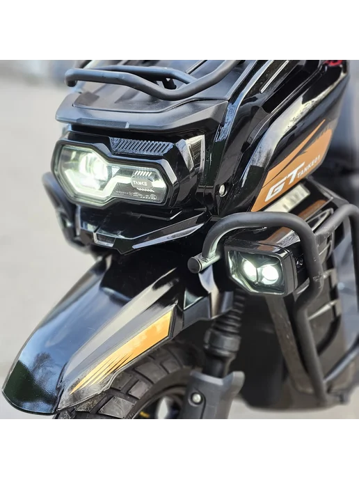 GT Электроскутер Tank 3000W (4300W в пике) 76V 60Ah с кофром, 3000 Вт, 4300 Вт, фото 6