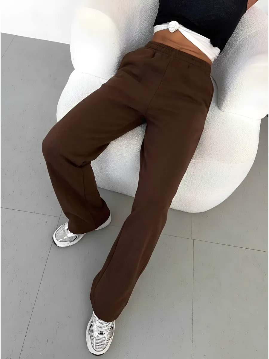 Брюки теплые спортивные с начесом