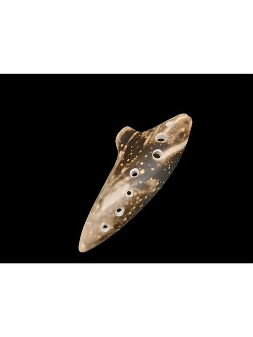 Shamanic Moscow Окарина Brown Shark средняя, коричневый