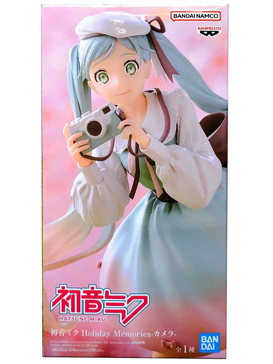 Фигурка аниме Хатсунэ Мику HATSUNE MIKU Memories Camera 20см